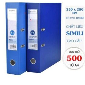 Bìa còng Thiên Long 7F 1 mặt si